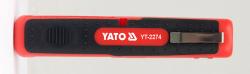 Yato Kleště odizolovací 125 mm, průměr 0,5-6,0 mm