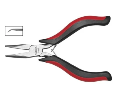 Yato Kleště prodloužené ohnuté 115 mm mini Yato Kleště prodloužené ohnuté 115 mm mini