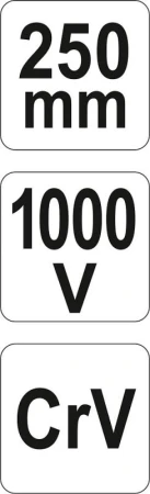 Yato Kleště siko 250mm VDE (1000V)