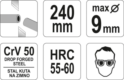 Yato Kleště štípací boční 240 mm