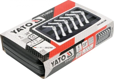 Yato Klíč na svíčky sada 6ks 8-16mm