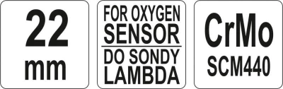 Yato Klíč nástrčný na lambda sondu