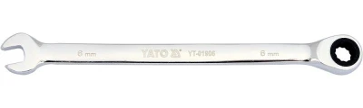 Yato Klíč očkoplochý ráčnový 6 mm Yato Klíč očkoplochý ráčnový 6 mm