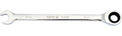 Yato Klíč očkoplochý ráčnový 8 mm Yato Klíč očkoplochý ráčnový 8 mm