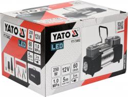Yato Kompresor 12V s LED svítilnou 250W