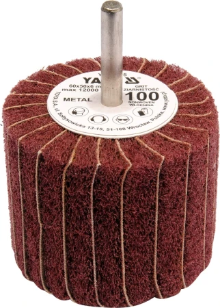 Yato Kotouč lamelový radiální 60x50 P-200 s hřídelí 6 mm