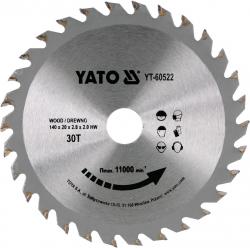 Yato Kotouč na dřevo 140 x 20 mm 30z