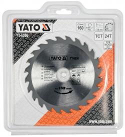 Yato Kotouč na dřevo 160 x 30 mm 24z