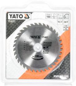Yato Kotouč na dřevo 160 x 30 mm 36z