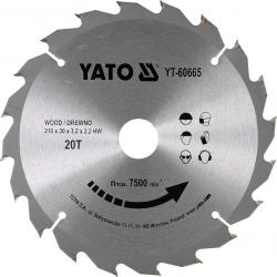 Yato Kotouč na dřevo 210 x 30 mm 20z