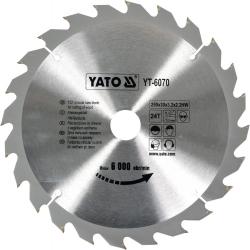 Yato Kotouč na dřevo 250 x 30 mm 24z