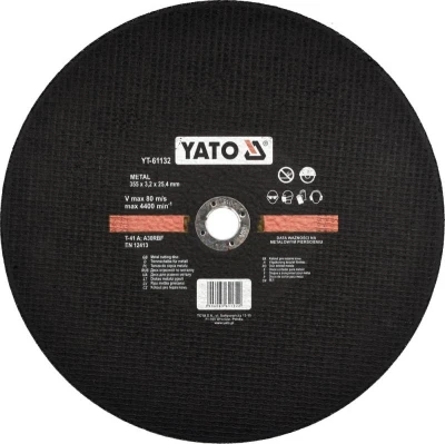Yato Kotouč řezný na kov 355 x 25,4 x 3,2 mm Yato Kotouč řezný na kov 355 x 25,4 x 3,2 mm