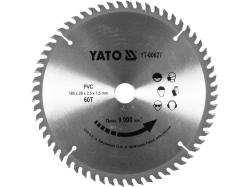Yato Kotouč na PVC 185 x 20 mm 60z Yato Kotouč na PVC 185 x 20 mm 60z