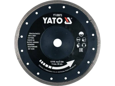 Yato Kotouč řezný diamantový 230 x 22,2 x 2 mm