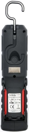 Yato Lampa montážní 8+1 LED, hák+magnet