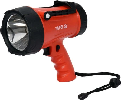 Yato Lampa pistolová POWER LED, bezpřívodová, 3,7V Li-ion, dosvit 250m, 1200lm, IP68