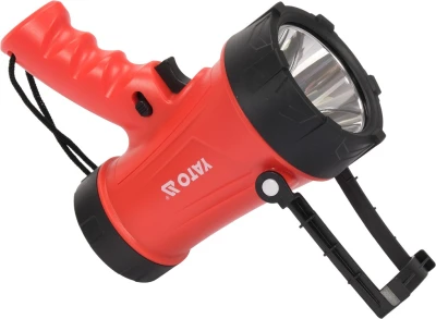 Yato Lampa pistolová POWER LED, bezpřívodová, 3,7V Li-ion, dosvit 250m, 1200lm, IP68
