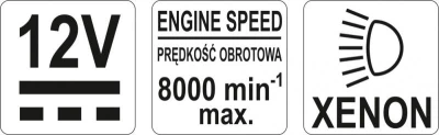 Yato Lampa stroboskopická 12V