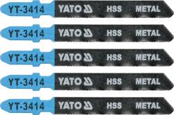 Yato List pilový do přímočaré pily na kov typ T 32TPI sada 5 ks