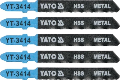 Yato List pilový do přímočaré pily na kov typ T 32TPI sada 5 ks Yato List pilový do přímočaré pily na kov typ T 32TPI sada 5 ks