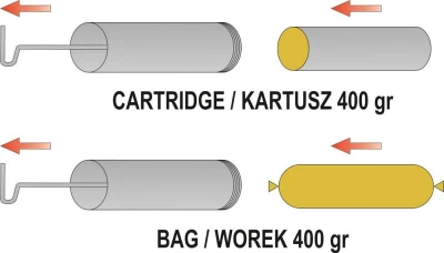 Yato Maznice páková 500 cm3 na kartuše