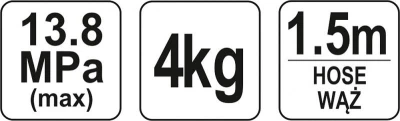 Yato Maznice ruční 4kg