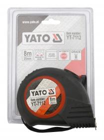 Yato Metr svinovací 8 m x 25 mm autostop
