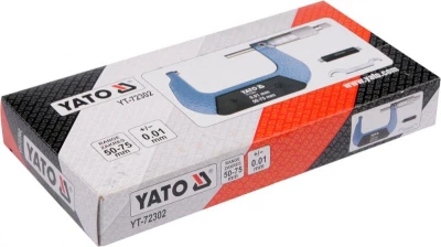 Yato Mikrometr mechanický 50-75mm+00,01mm