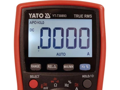Yato Multimetr digitální TRUE RMS, LCD