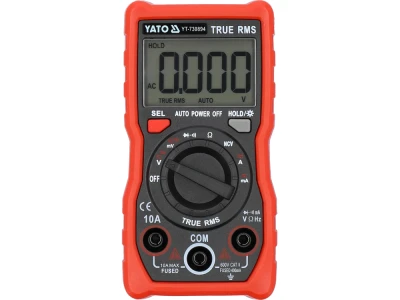 Yato Multimetr digitální TRUE RMS, LCD 4000, NCV