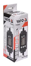 Yato Nabíječka 4A 6/12V PB/GEL LCD display