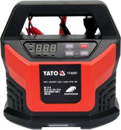Yato Nabíječka s LED displejem 12V / 2A, 6A, 10A, 15A BOOST 300s 20A