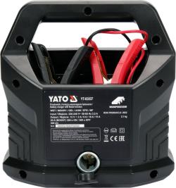 Yato Nabíječka s LED displejem 12V / 2A, 6A, 10A, 15A BOOST 300s 20A