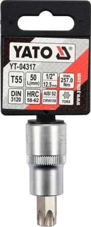Yato Nástavec 1/2[34] bit Torx T55