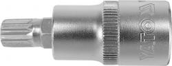 Yato Nástavec 1/2" bit vícezubý M10 55 mm Yato Nástavec 1/2" bit vícezubý M10 55 mm