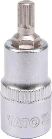 Yato Nástavec 1/2" bit vícezubý M8 55 mm Yato Nástavec 1/2" bit vícezubý M8 55 mm