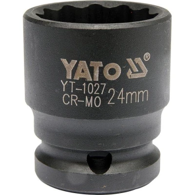 Yato Nástavec 1/2" rázový dvanáctihranný 24 mm CrMo