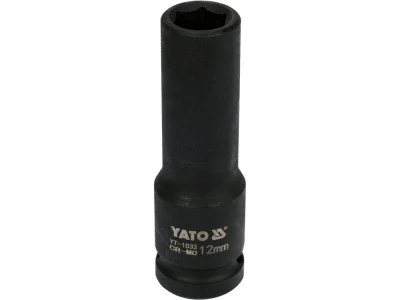 Yato Nástavec 1/2" rázový šestihranný hluboký 12 mm CrMo