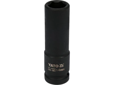 Yato Nástavec 1/2" rázový šestihranný hluboký 14 mm CrMo