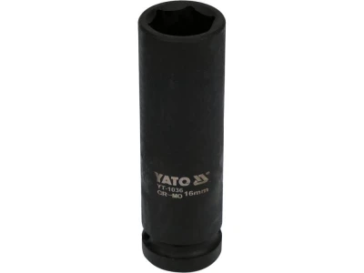 Yato Nástavec 1/2" rázový šestihranný hluboký 16 mm CrMo