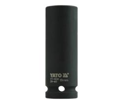Yato Nástavec 1/2" rázový šestihranný hluboký 18 mm CrMo Yato Nástavec 1/2" rázový šestihranný hluboký 18 mm CrMo