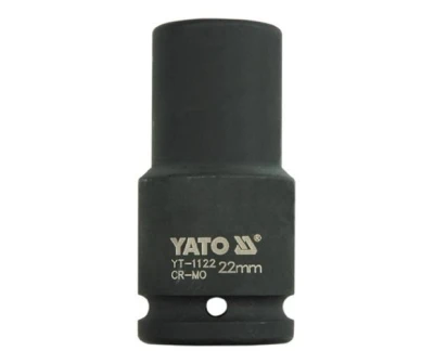 Yato Nástavec 3/4" rázový šestihranný hluboký 22 mm CrMo