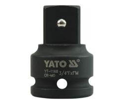 Yato Nástavec adaptér 3/4" - 1" rázový CrMo Yato Nástavec adaptér 3/4" - 1" rázový CrMo