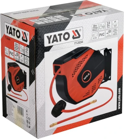 Yato Naviják automatický se vzduchovou hadicí 8mm, 20m