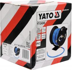 Yato Naviják se vzduchovou hadicí PVC 10mm, 15m
