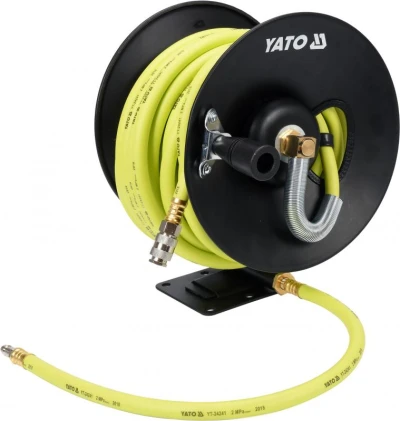 Yato Naviják se vzduchovou hadicí PVC+NBR 9,5mm, 15m Yato Naviják se vzduchovou hadicí PVC+NBR 9,5mm, 15m