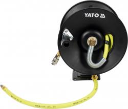 Yato Naviják se vzduchovou hadicí PVC+NBR 9,5mm, 15m