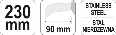 Yato Nůž k řezání lepenky 230 mm