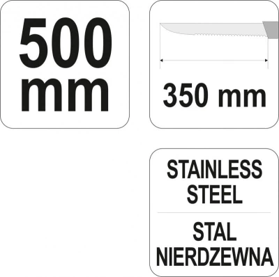 Yato Nôž na rezanie stavebných izolačných hmôt 500 mm