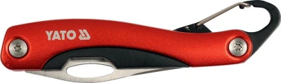 Yato Nůž kapesní s karabinou čepel Bowie Yato Nůž kapesní s karabinou čepel Bowie